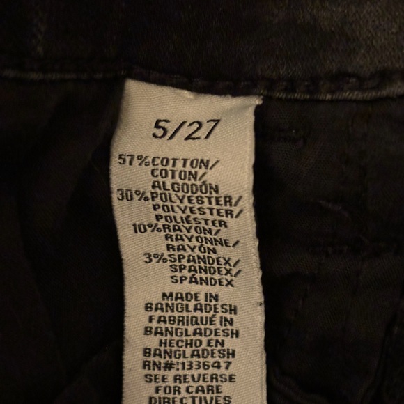 Black stretchy pants for women in good condition size 5/27 - Picture 6 of 9